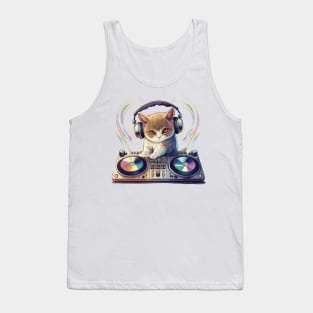 DJ Kitty Tank Top